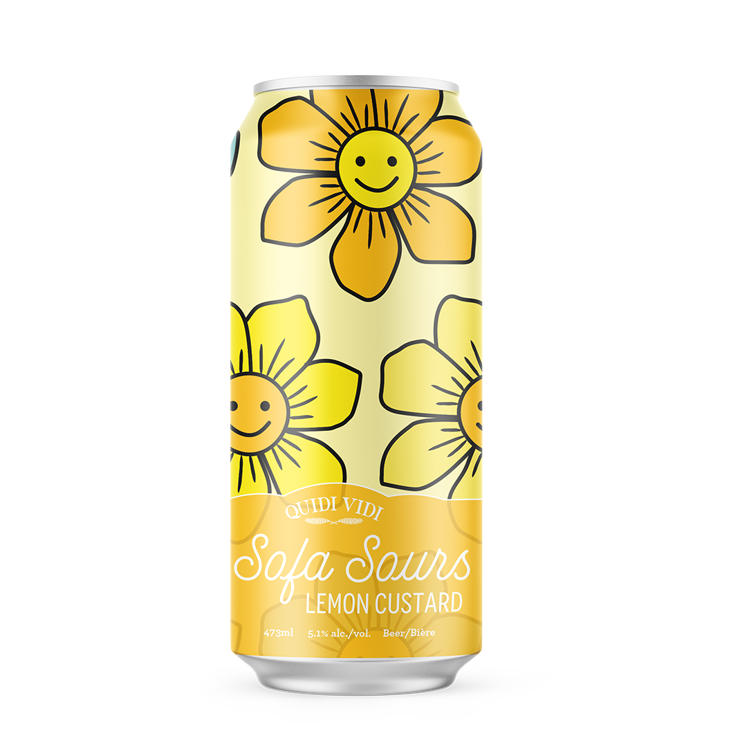 Sofa Sour - Lemon Custard 473ml Can – Quidi Vidi Brewery