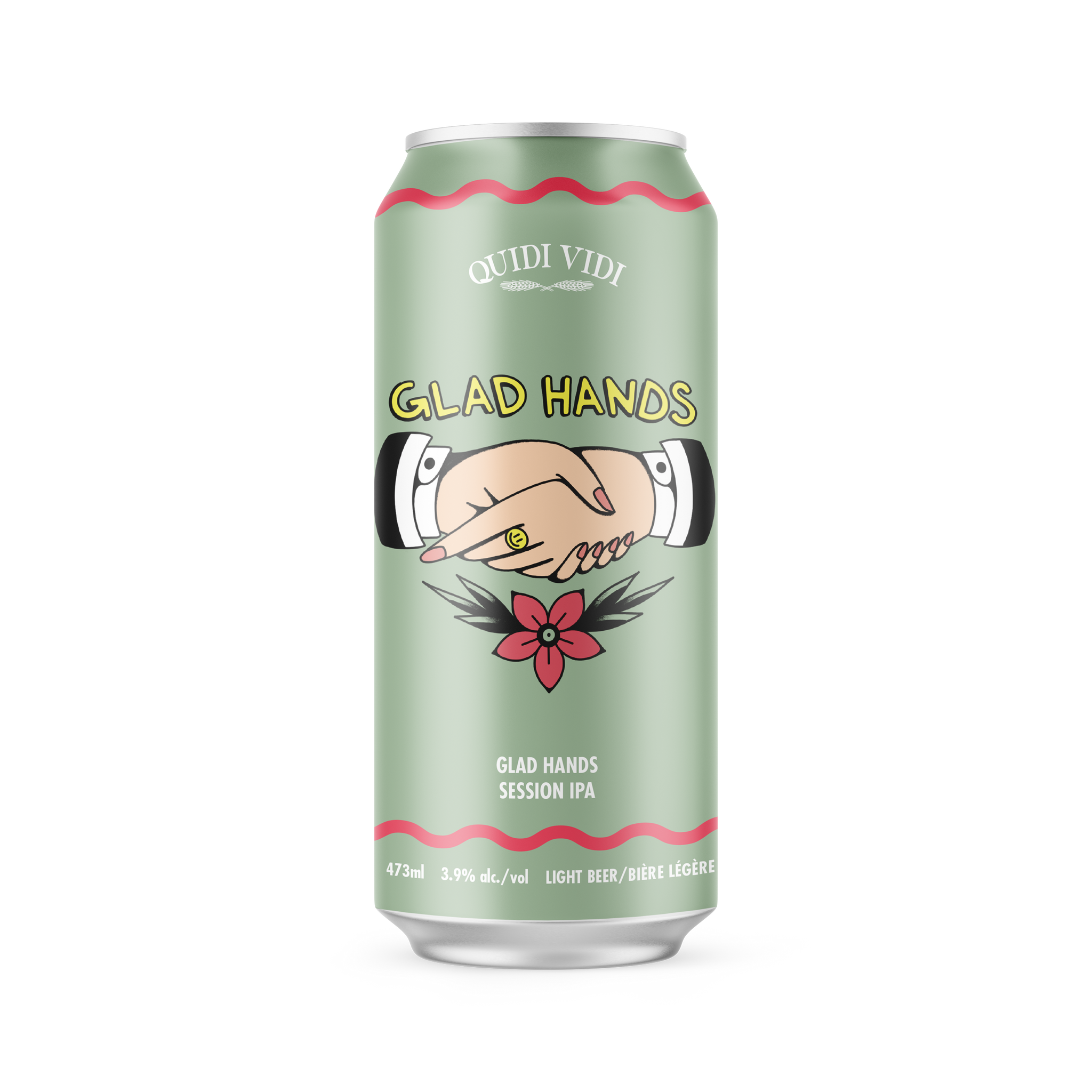 QVxNF Glad Hands Session IPA - 473ml Can