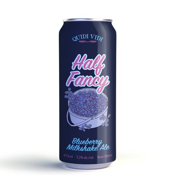 Half Fancy Blueberry Milkshake Ale 473mL Can