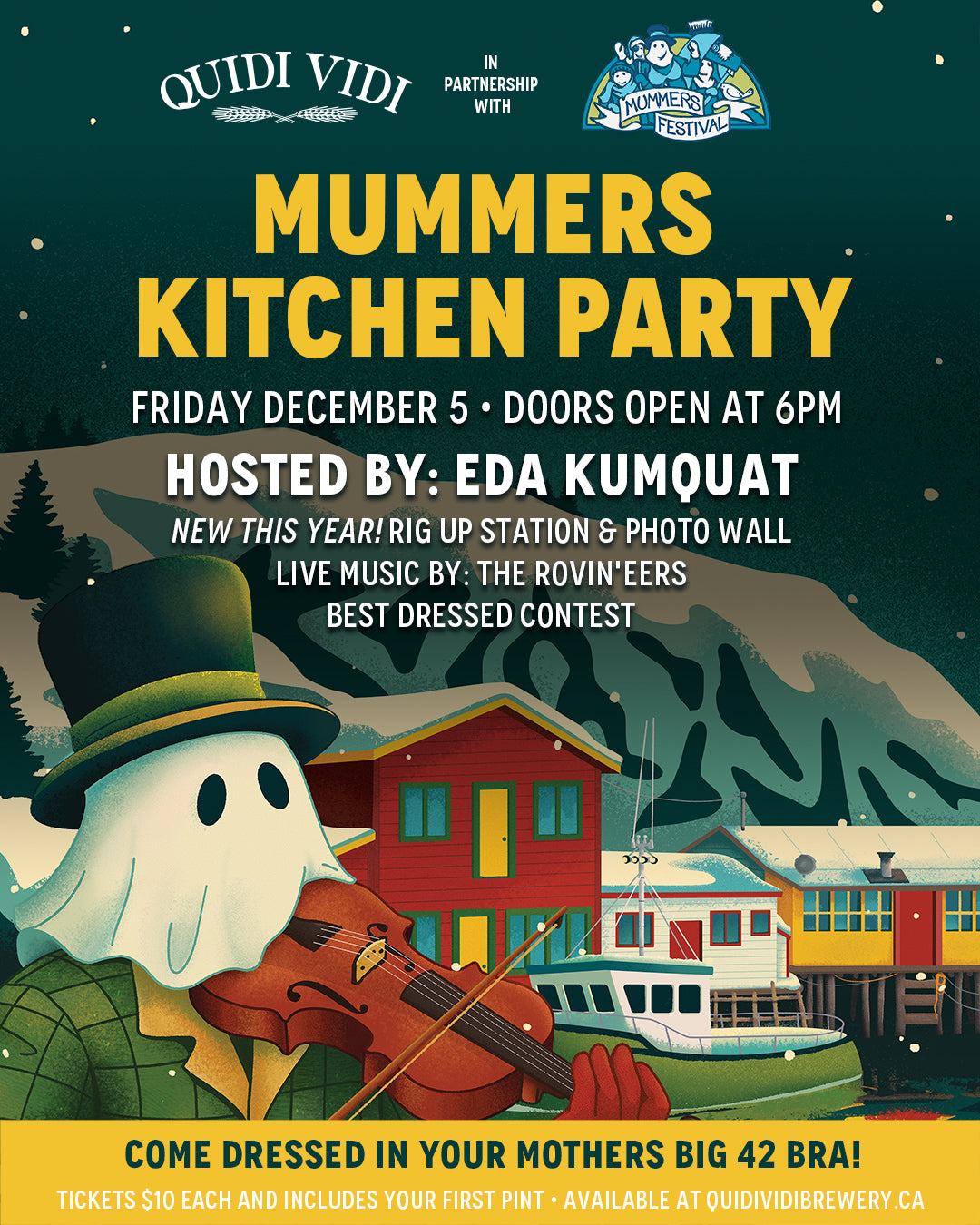 QV x Mummers Festival Kitchen Party 2025!