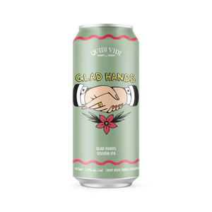 QVxNF Glad Hands Session IPA - 473ml Can