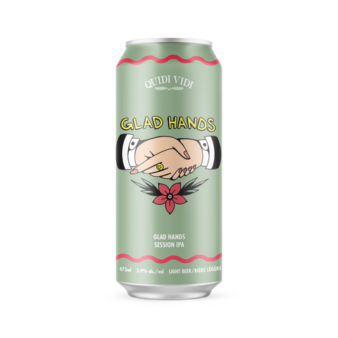 QVxNF Glad Hands Session IPA - 473ml Can (Canadian Shipping)