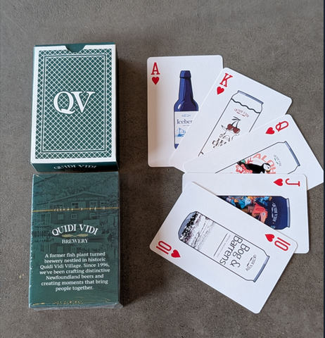 Quidi Vidi Brewery Playing Cards