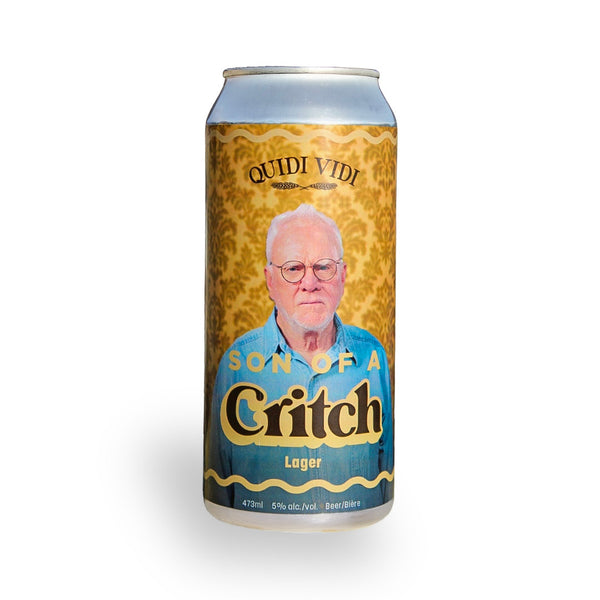 "Son of a Critch" Lager - 473ml Can (Canadian Shipping)