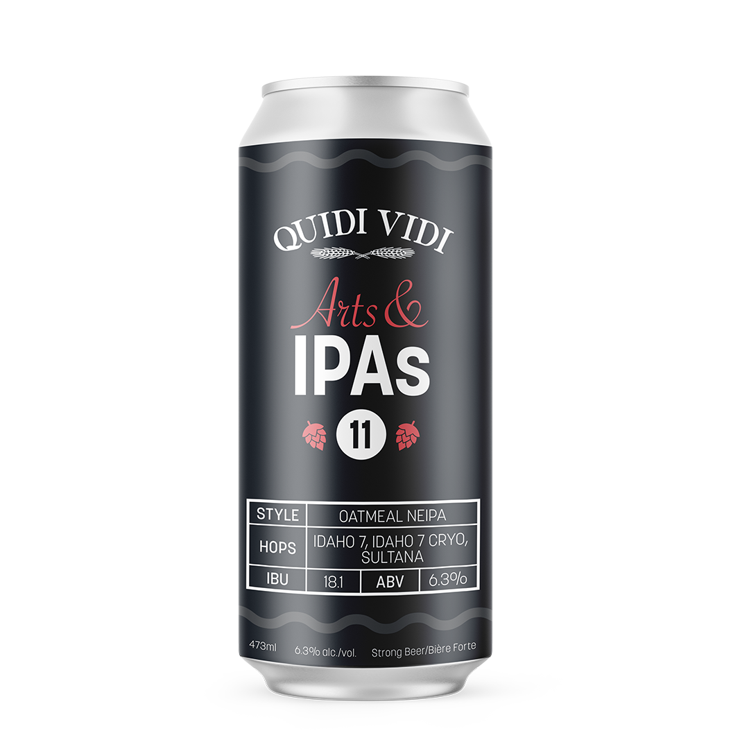 Arts & IPAs - #11 Oatmeal NEIPA - 473ml Single (Canadian Shipping)