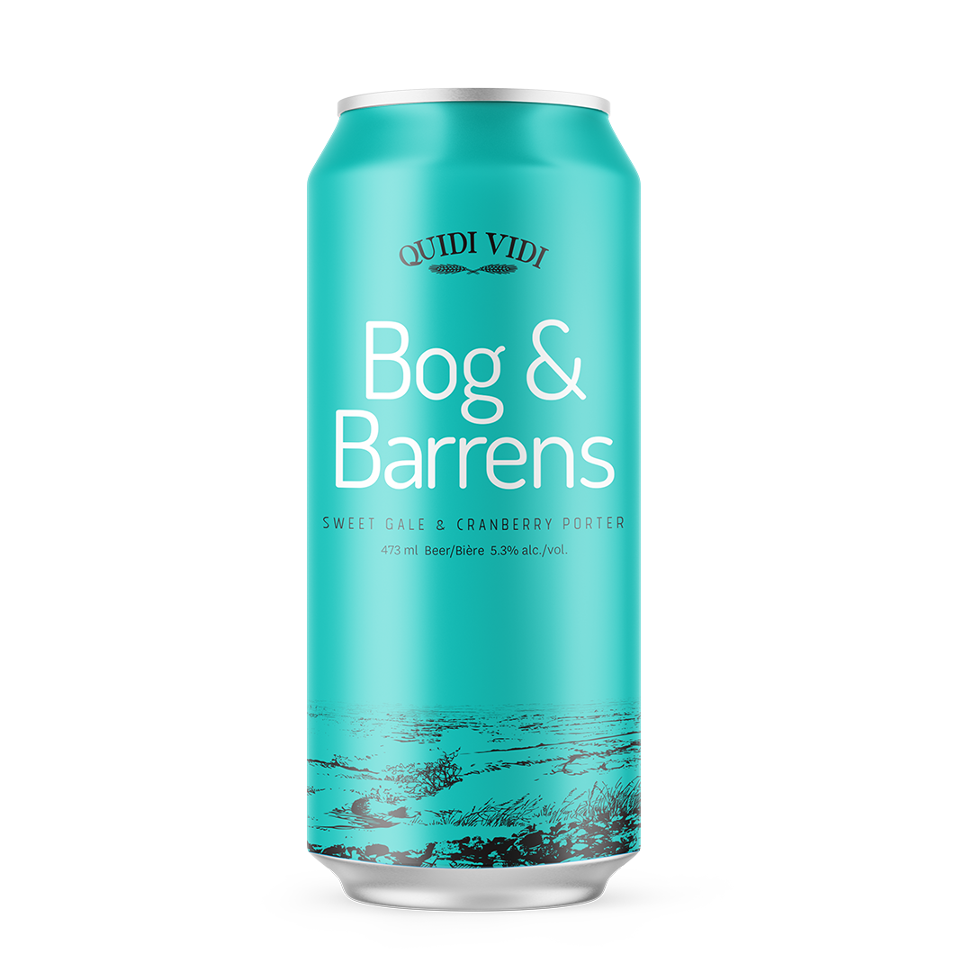 Bog & Barrens - Sweet Gale & Cran Porter - 473ml Single (Canadian Shipping)