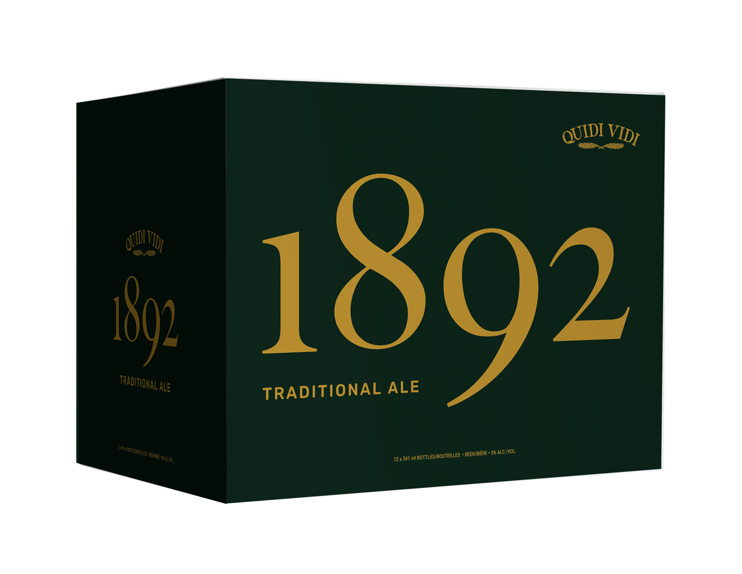 1892 Traditional Ale 12 Pack Bottles