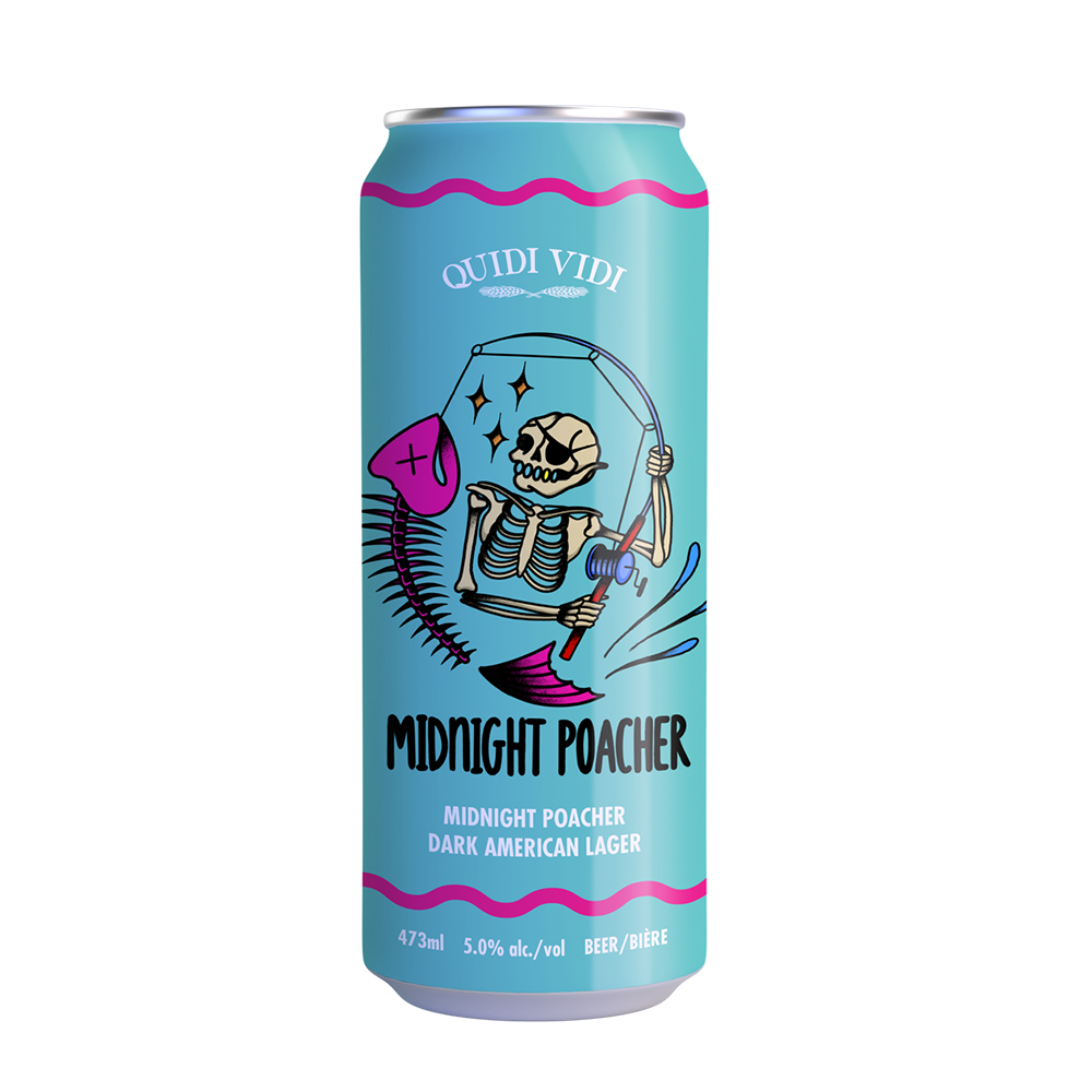 Midnight Poacher - Dark American Lager 473ml Can (Canadian Shipping)