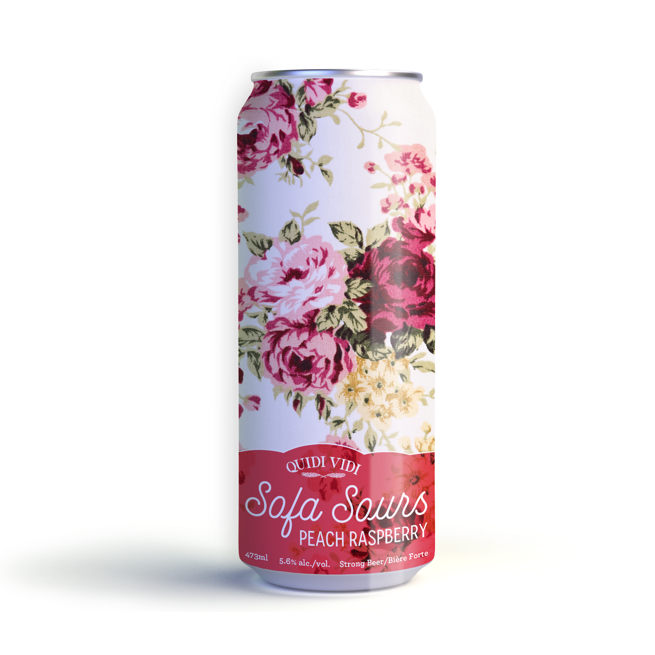 Sofa Sour - Peach Raspberry 473ml Can (Canadian Shipping)