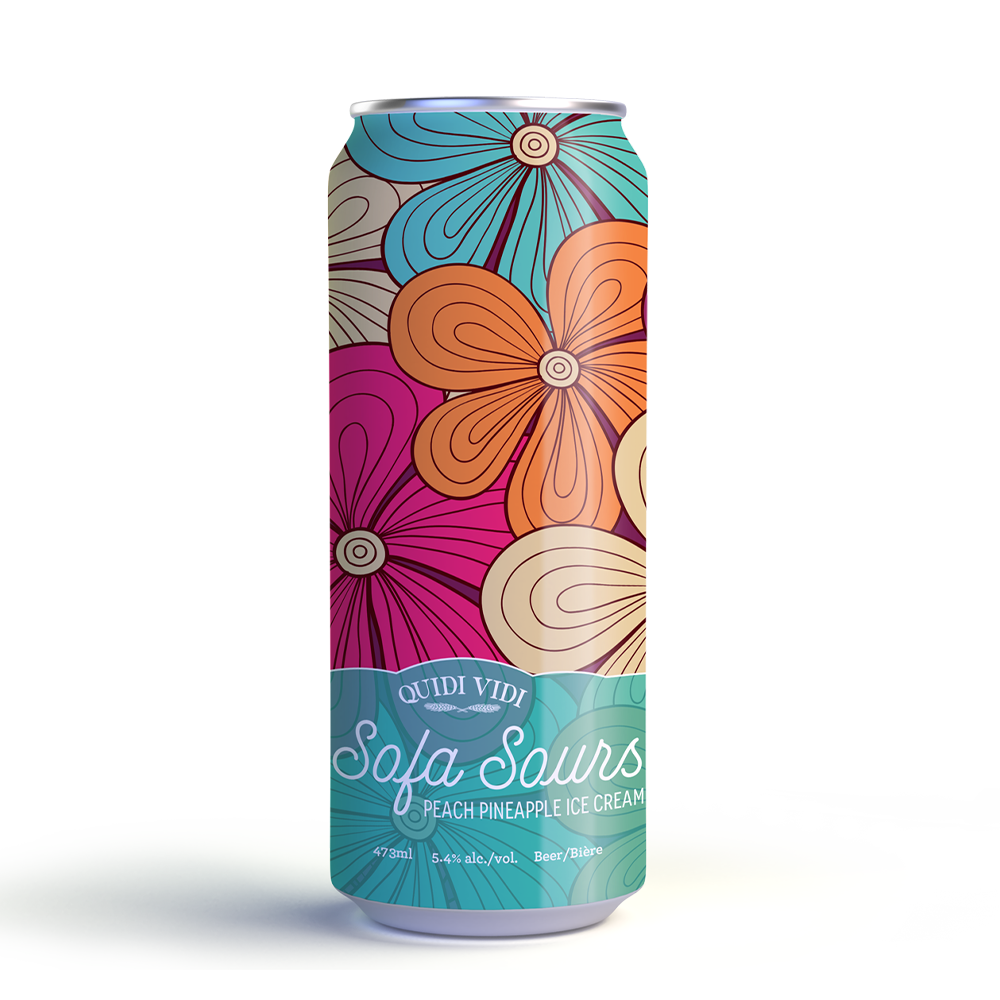 Sofa Sour - Peach Pineapple 473ml Can(Canadian Shipping)
