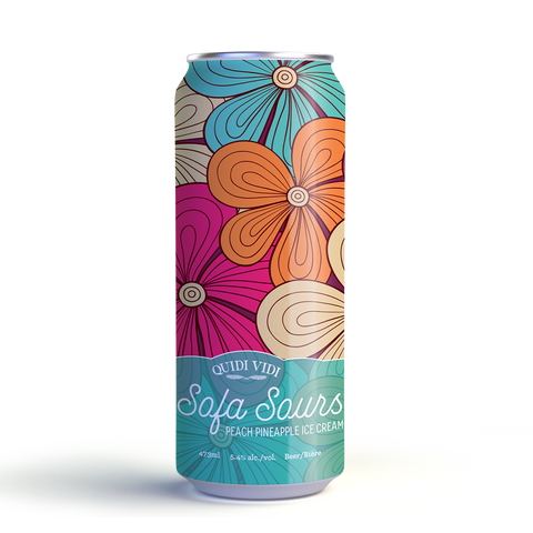 Sofa Sour - Peach Pineapple 473ml Can(Canadian Shipping)