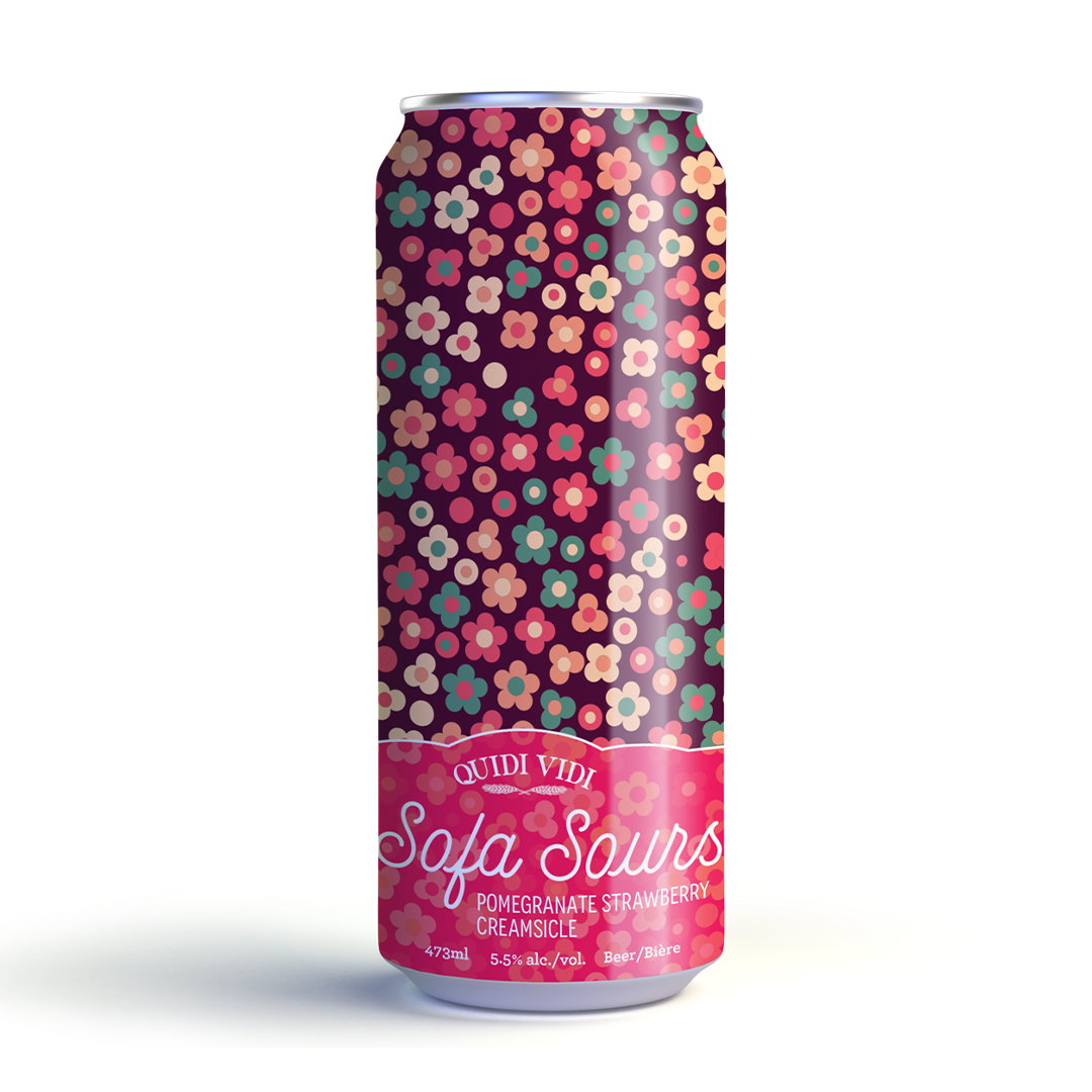 Sofa Sour - Pomegranate Strawberry Creamsicle 473ml Can (Canadian Shipping)
