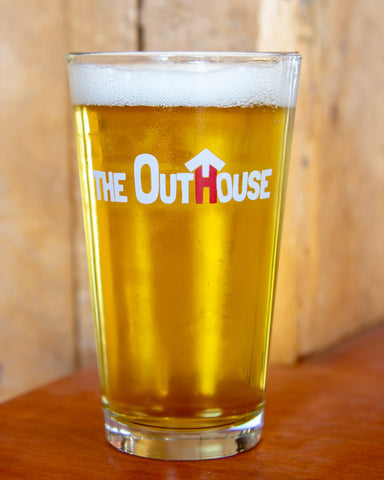 "The Outhouse" 16oz Pint Glass